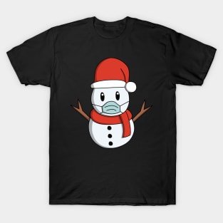 Quarantine Christmas Snowman 2020 T-Shirt